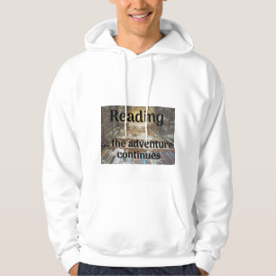 Sudadera Leyendo, la aventura continúa
