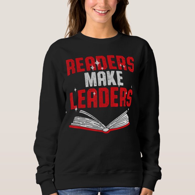Sudadera Leyendo libros Libros Lectores de libros Lectores  (Anverso)