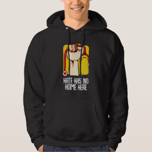 Sudadera Lg: No hay odio entre los gays lesbianas bisexuale
