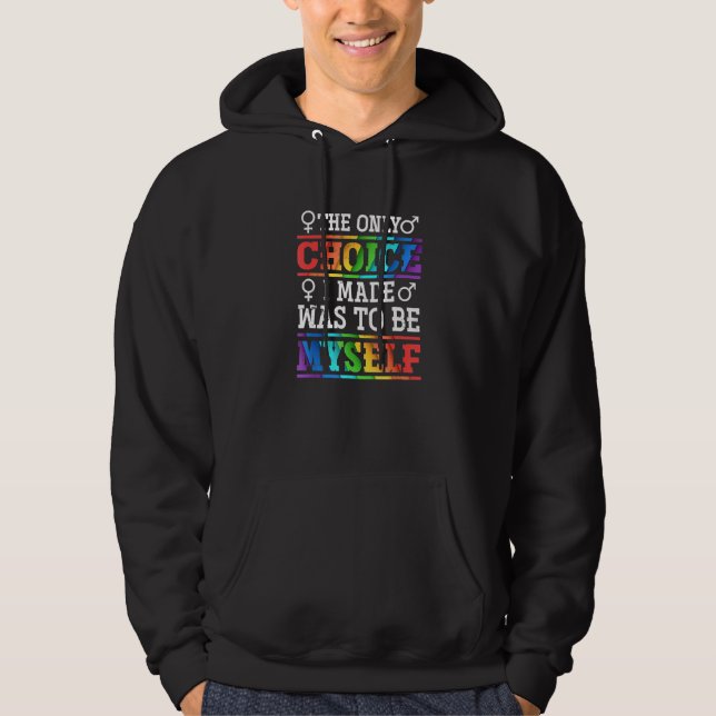 Sudadera Lgbt Activista De Derechos Humanos Mes De Orgullo  (Anverso)
