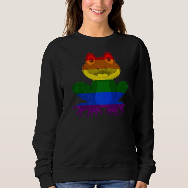 Sudadera Lgbt Frog Lgbt (Anverso)