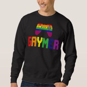 Sudadera Lgbt Gamer Gaymer Orgullo Gay Arcoiris Gamepad Lgb