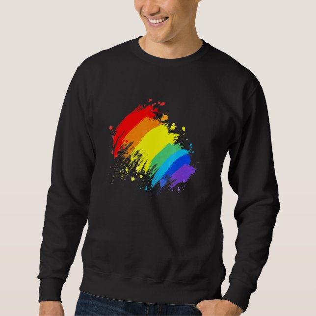 Sudadera Lgbt Gay Lesbian Csd Orgullo Splash (Anverso)