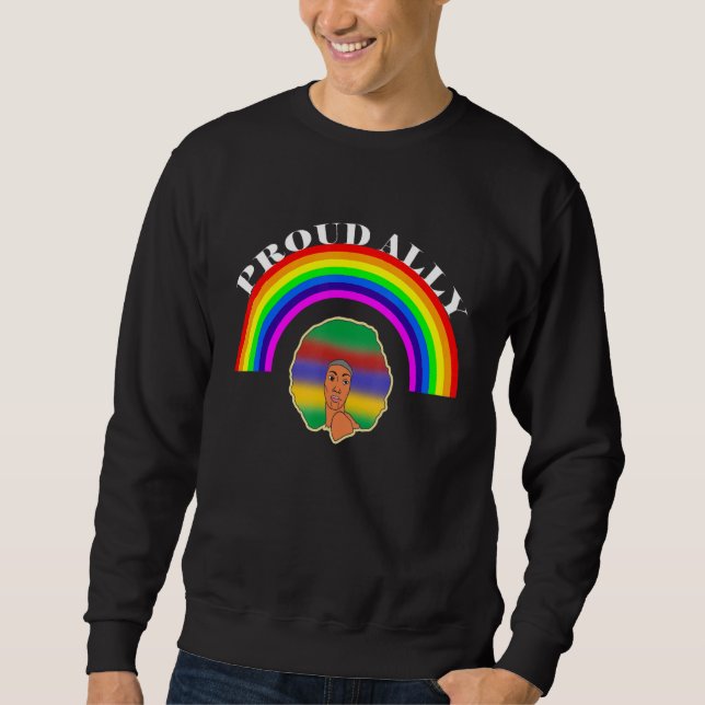 Sudadera LGBT Lesbian Gay Bisexual Transgender Pride Queer  (Anverso)