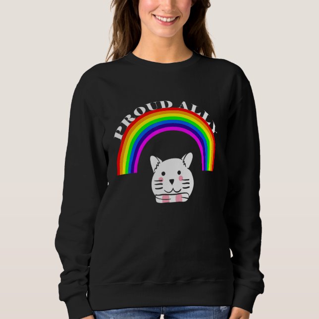 Sudadera LGBT Lesbian Gay Bisexual Transgender Pride Queer  (Anverso)