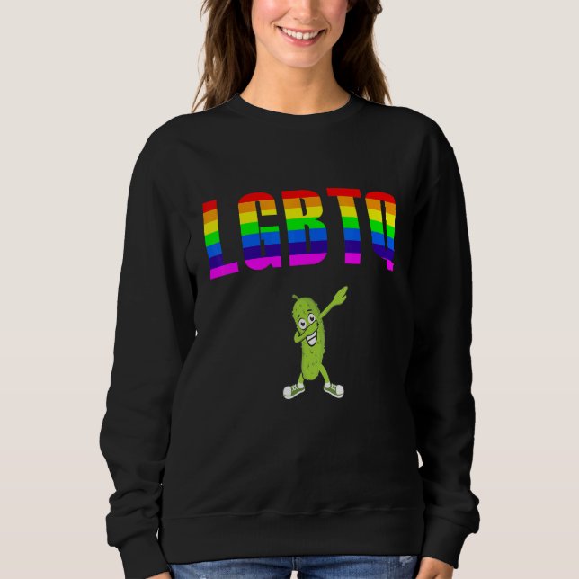 Sudadera LGBT Lesbian Gay Bisexual Transgender Pride Queer  (Anverso)