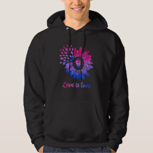 Sudadera Lgbt Lgbtq Bandera Del Orgullo Bisexual Aumentó El