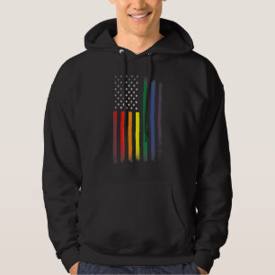 Sudadera Lgbt Lgbtq Lgbtq+ Bi Ropa De Bandera Arcoiris Lesb
