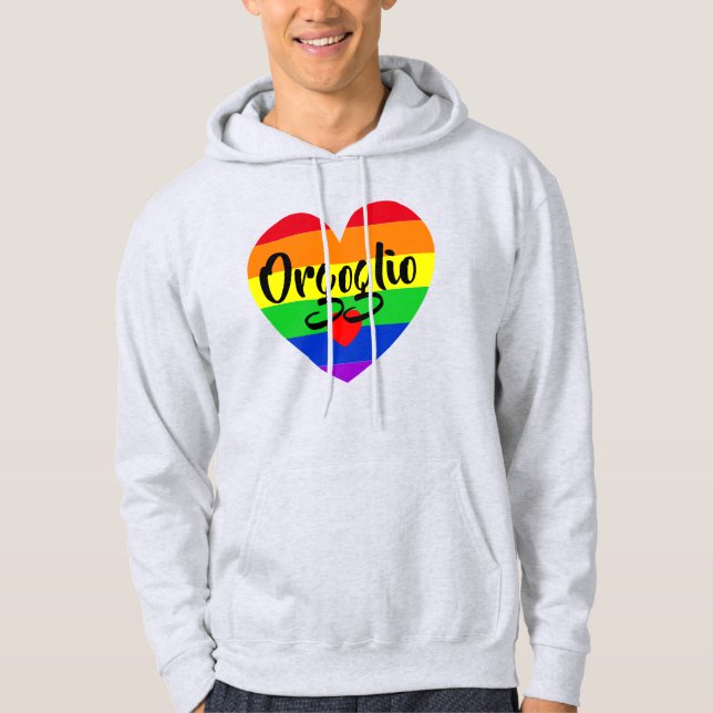 Sudadera #LGBT #love #primo #gay #lesbian #libertad #desfil (Anverso)