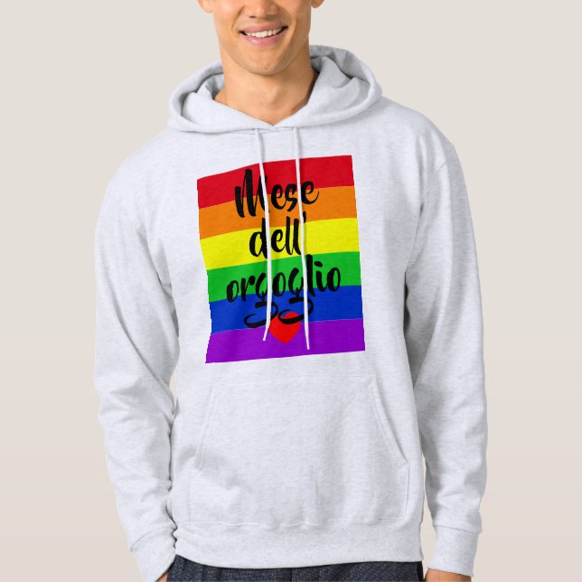 Sudadera #LGBT #love #primo #gay #lesbian #libertad #desfil (Anverso)