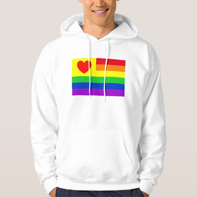 Sudadera #LGBT #love #primo #gay #lesbian #libertad #desfil (Anverso)