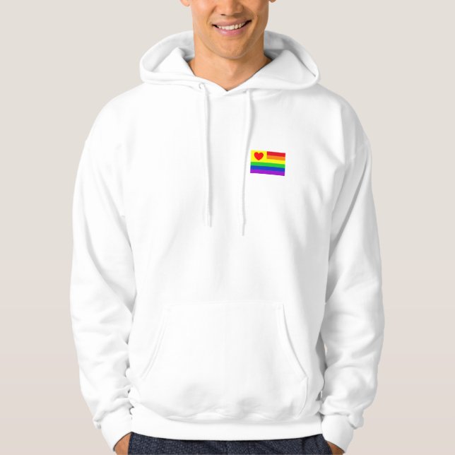 Sudadera #LGBT #love #primo #gay #lesbian #libertad #desfil (Anverso)