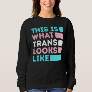 Sudadera Lgbt Orgullo Arcoiris Transgénero Esto Es Lo Trans