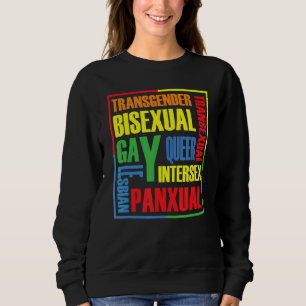 Sudadera Lgbt Orgullo Gay Lesbiana Lgbtq Género Derechos Hu