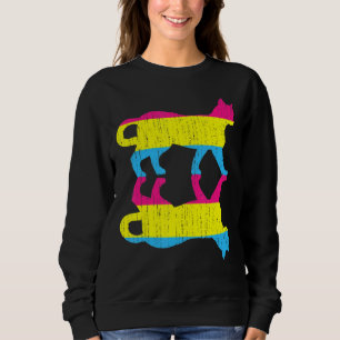 Sudadera Lgbt Pan Orgullo Pansexualidad Bandera Mascota Ani