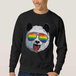 Sudadera Lgbt Pandas Orgullo Gay Mes Bandera Arcoiris Lgbtq