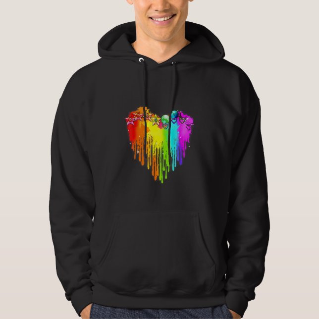 Sudadera Lgbt Planet Star Lgbt Orgullo Gay Les Bisexual (Anverso)
