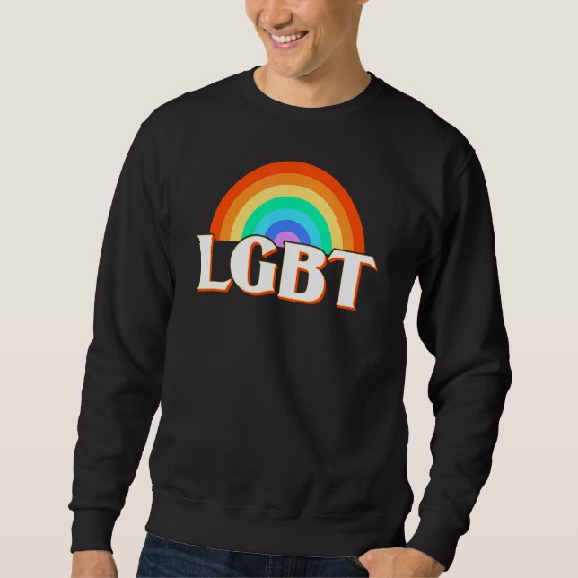Sudadera Lgbt Rainbow (Anverso)