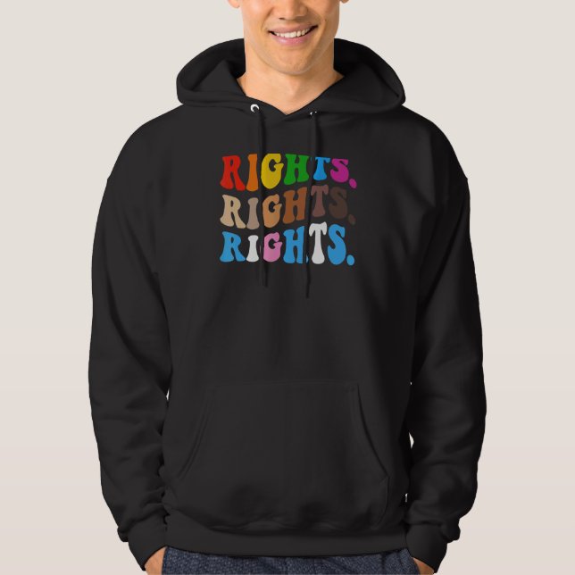 Sudadera Lgbt Rights Blm Rights Lgbtq Lesbiana Gay (Anverso)