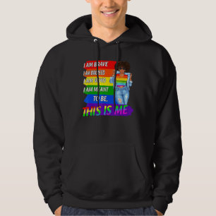 Sudadera Lgbt Soy Valiente Estoy Bruto Soy Quien Estoy Prev