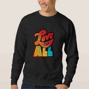 Sudadera Lgbtq+ Admite Love For All Media Edition