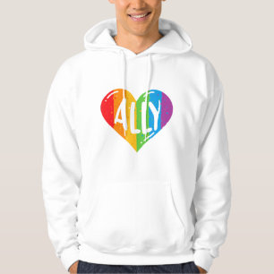 Sudadera Lgbtq Ally Por Los Hombres Del Orgullo Gay Niños