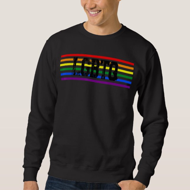 Sudadera Lgbtq Lgbtq Lgbt Arcoiris 1 (Anverso)