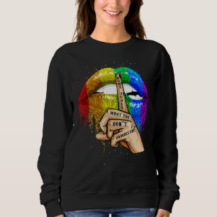Sudadera Lgbtq no juzgue lo que no entiende por gay