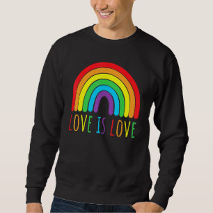 Sudadera Lgbtq Orgullo Gay Bi Bisexual Ally Arcoiris Lov