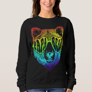 Sudadera Lgbtq Papa Lleva Orgullo Orgullo Gay Bandera Arcoi
