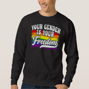Sudadera Lgbtq Partidario Del Desfile Del Orgullo Por La Ig