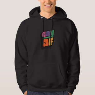 Sudadera Lgbtq+ Support Gay Af Halftone Edition