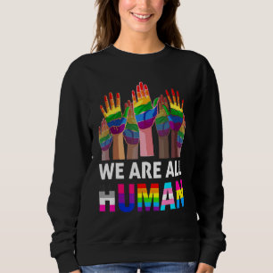 Sudadera Lgbtq Todos Somos Aliados Del Orgullo De Los Derec