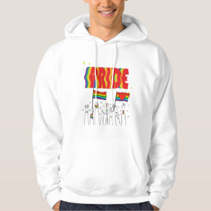 Sudadera LGTB+Orgullo. Orgullo de amor gay.