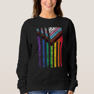 Sudadera Lgtbiaq+ Orgullo Mes De Orgullo De La Bandera De E