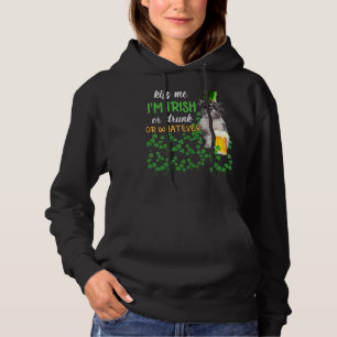 Sudadera Lhasa Apso Me Besa Soy Irlandés O Borracho O Lo Qu