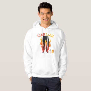 Sudadera Liar, Liar, Pant está en llamas