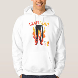 Sudadera Liar, Liar, Pant está en llamas