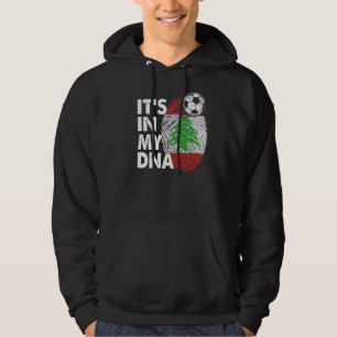 Sudadera Líbano En Mi Adn Equipo De Bandera Libanesa Líbano