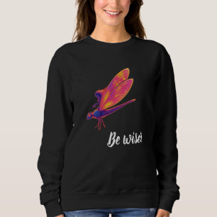 Sudadera Libélula de neón – Transforma la naturaleza estéti