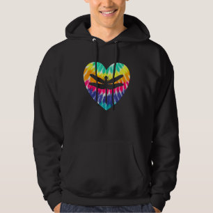 Sudadera Libélulas Corazón Con Estampado Tie Dye Para Insec