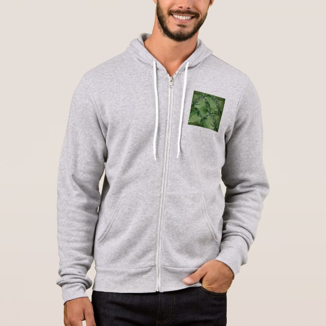 Sudadera Libélulas de alas moradas (Anverso)