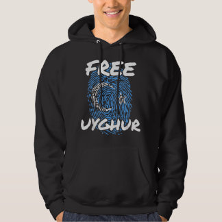 Sudadera Liberar a los uigures Liberar uigur Bandera uigur