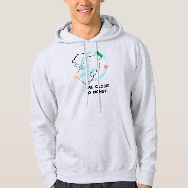 Sudadera Liberar mis sueños (Anverso)