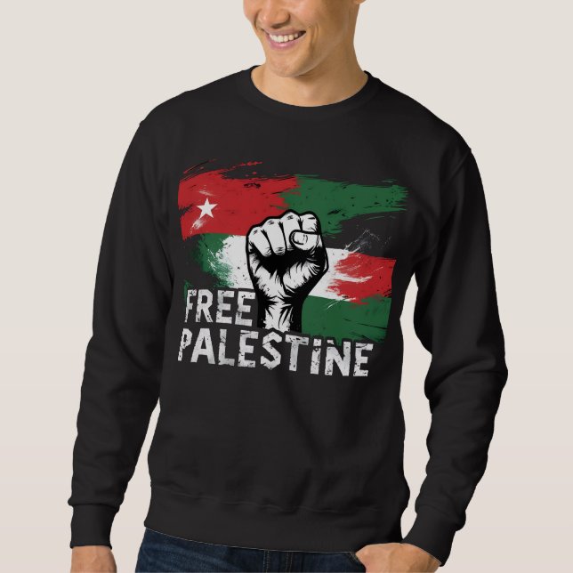 Sudadera Liberen a Palestina (Anverso)