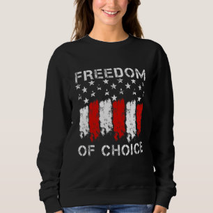 Sudadera Libertad de elección Libertad Médica Sin Mandatos 