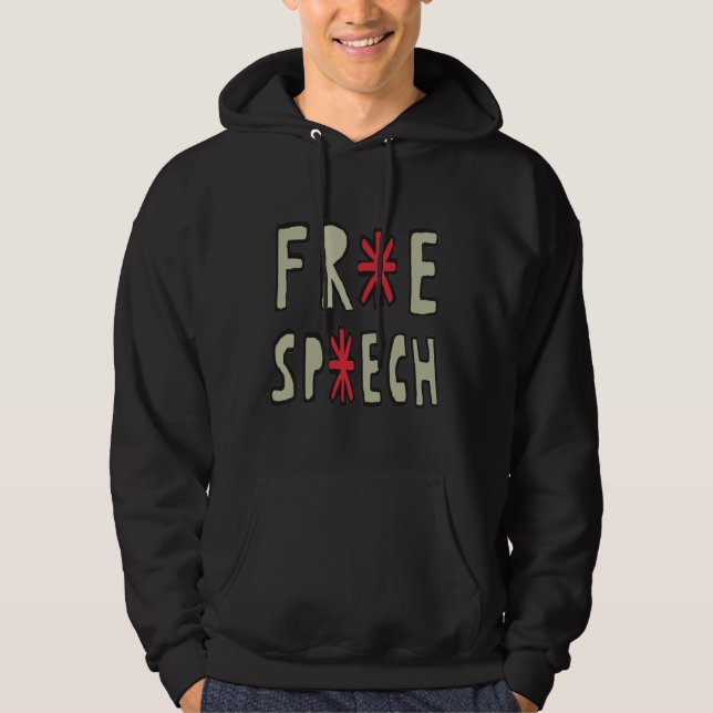 Sudadera Libertad de expresión (Anverso)