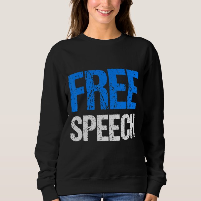 Sudadera Libertad de expresión (Anverso)