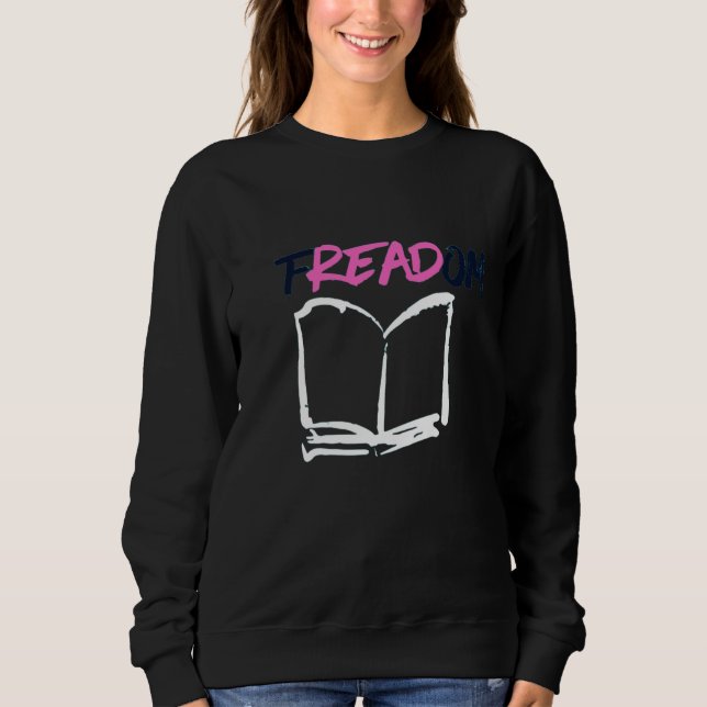 Sudadera Libertad de lectura (Anverso)