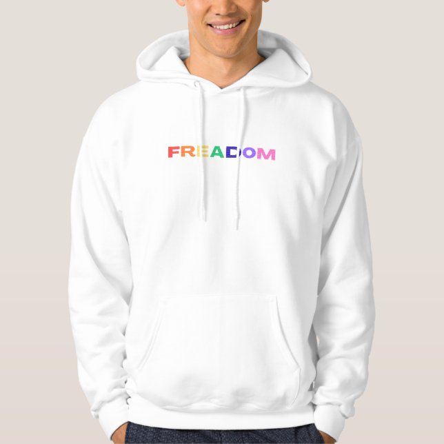 SUDADERA LIBERTAD DE LECTURA (Anverso)